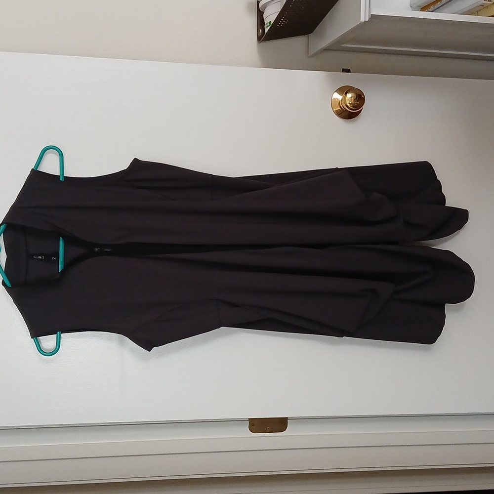 Porto San Francisco, Double Zip Plum/Gray Tristan Tunic Vest/ Dress  U.S. Size 8